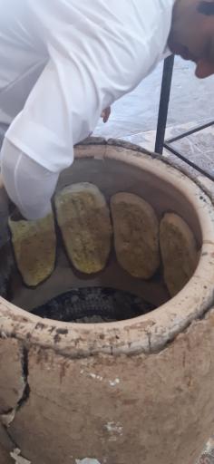 عکس نان بربری ننه آقا