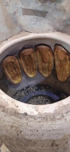 عکس نان بربری ننه آقا