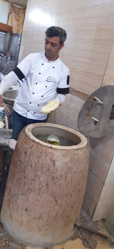 عکس نان بربری ننه آقا