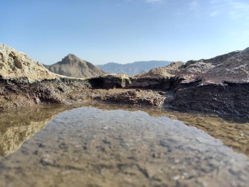 عکس قله کوه تخت رستم (بام اصفهان)