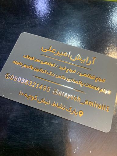 پیرایش امیرعلی