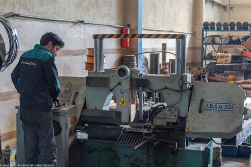 عکس کارگاه درخشان صنعت سپاهان پیشتاز