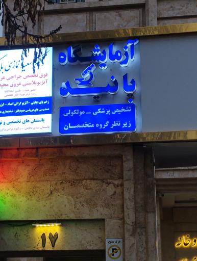 عکس آزمایشگاه تشخیص طبی پانیذ