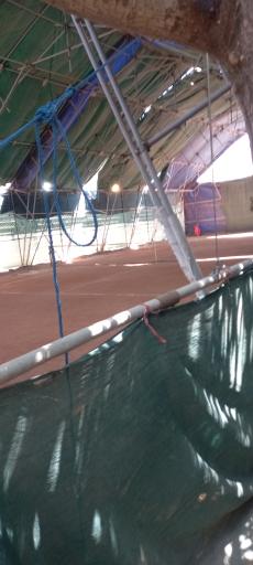 عکس زمین تنیس کاج