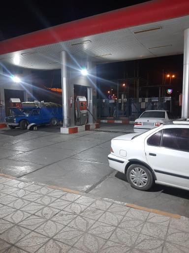 عکس جایگاه سی ان جی کرگانه(پیروزی)