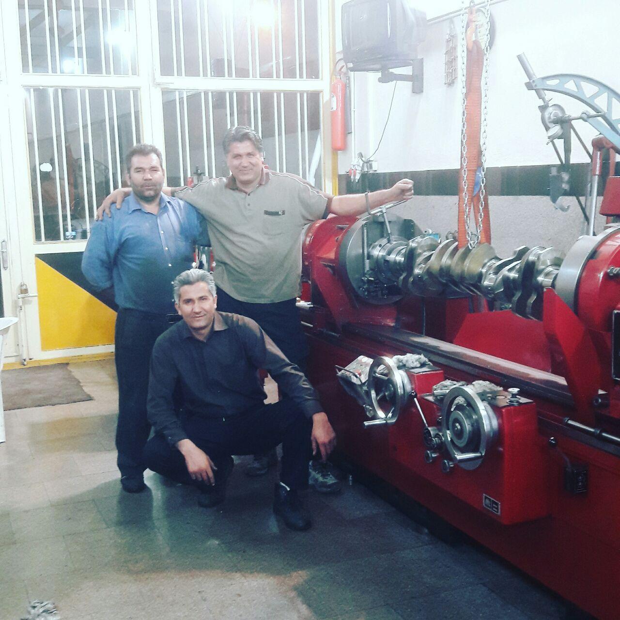 عکس تراشکاری فلاح اسلاملو