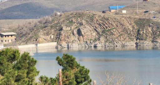 عکس دریاچه بند گلستان