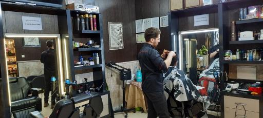 عکس آرایشگاه مردانه الماس