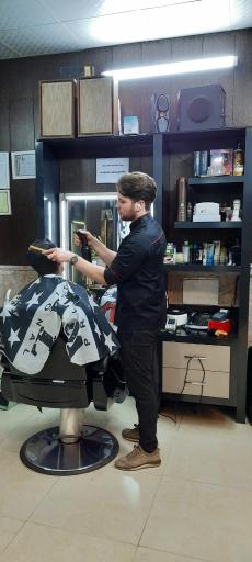 عکس آرایشگاه مردانه الماس