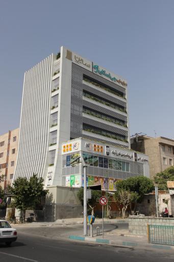 عکس ساختمان اداری و تجاری ساین