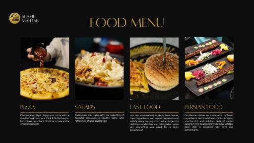 عکس کافه رستوران شام مهتاب