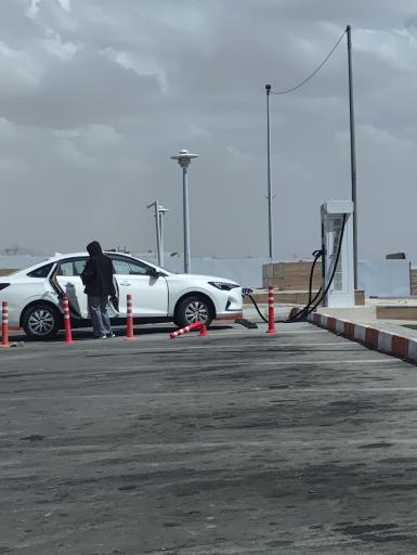 عکس جایگاه شارژ خودرو برقی مارال ستاره شهرضا