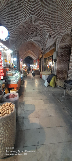 عکس راسته بازار تاریخی نظمی افشار