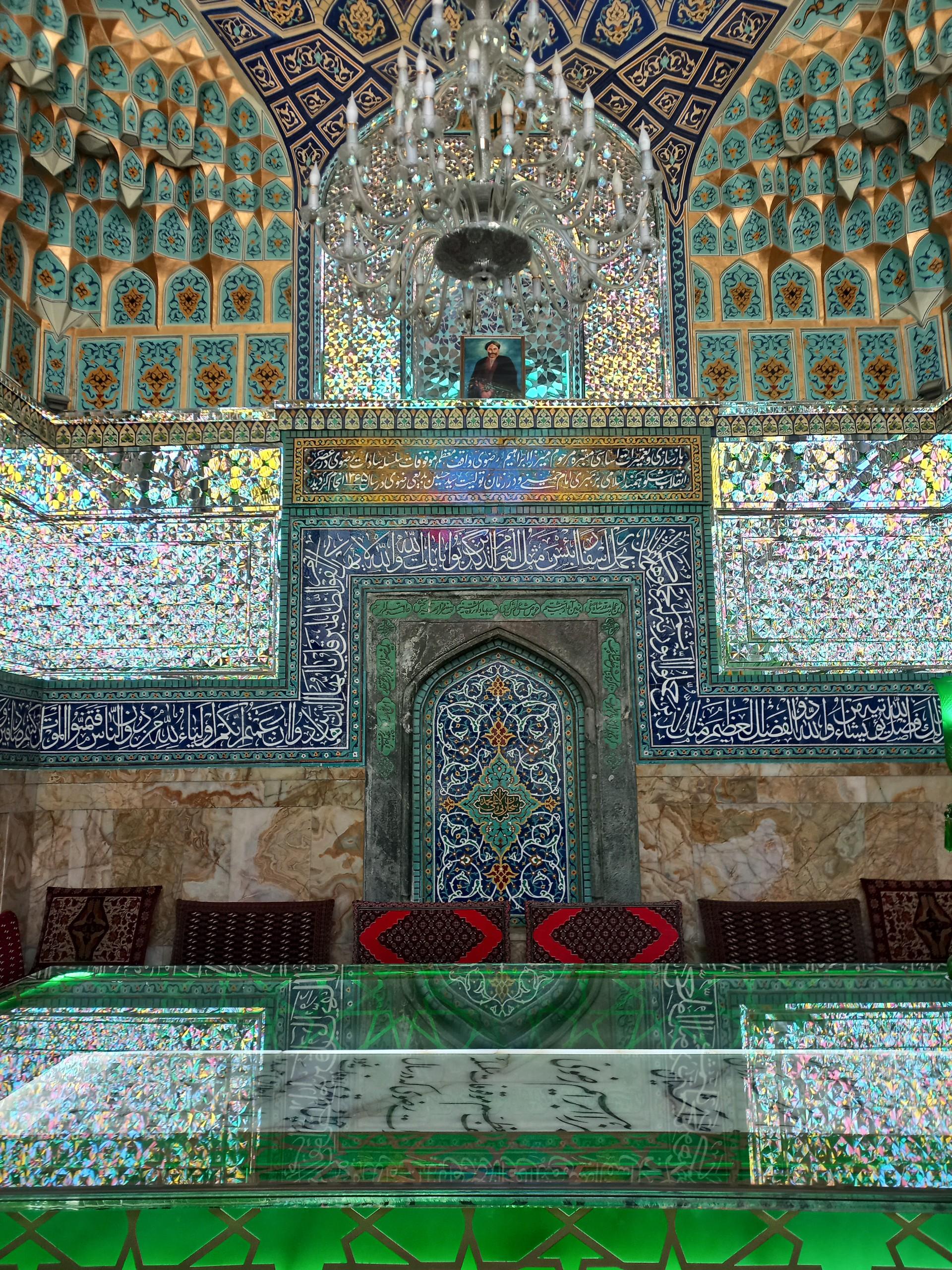 عکس آرامگاه میرزا ابراهیم رضوی