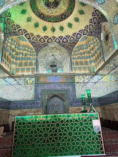 عکس آرامگاه میرزا ابراهیم رضوی و دفتر موقوفات سادات رضوی