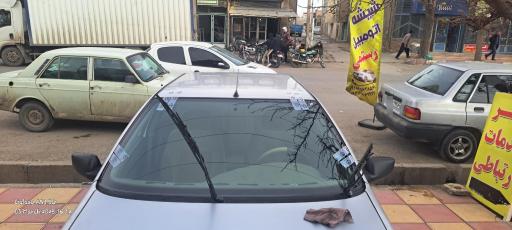 عکس شیشه اتومبیل رستمی