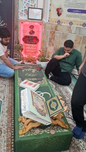 عکس مزار شهید مدافع حرم مهدی ایمانی