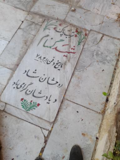 عکس گلزار شهدای علی ابن جعفر (ع)