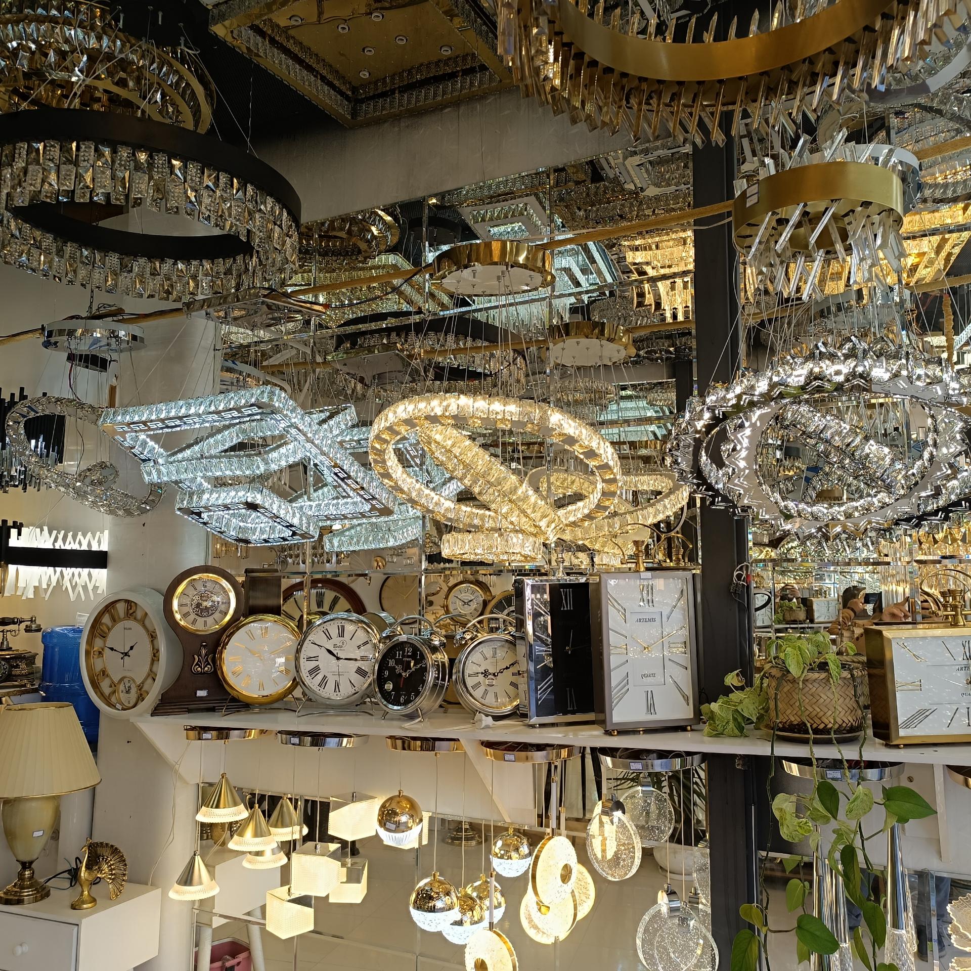 عکس تولیدی لوستر نور ایران