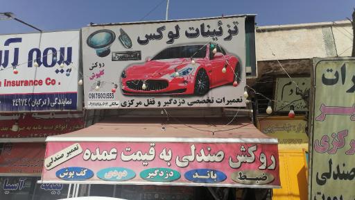 عکس تزئینات اتومبیل لوکس 