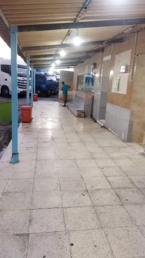 عکس پایانه بار وحمل ونقل بندر لنگه