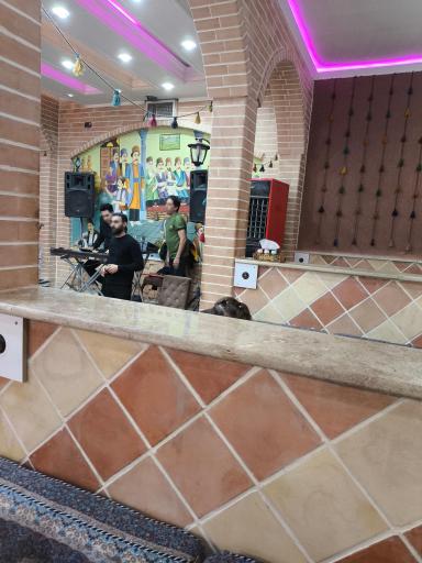 عکس باغ رستوران شهرزاد