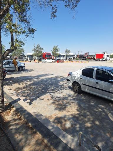 عکس پایانه بار وحمل ونقل بندر لنگه