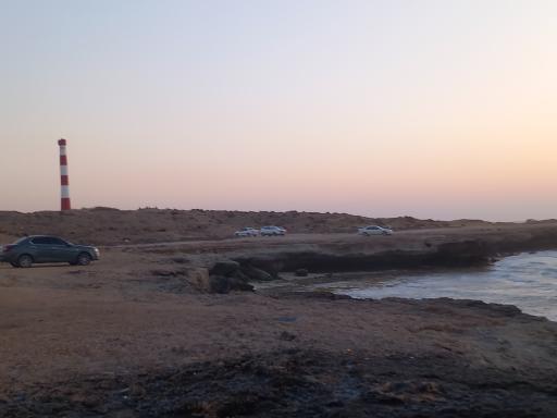 عکس دماغه و ساحل خلیج نایبند