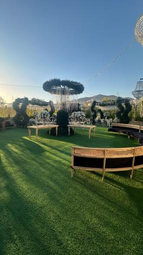 عکس روف گاردن و باغ تالار افق طلایی