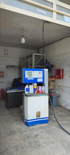 عکس پمپ بنزین ندوشن