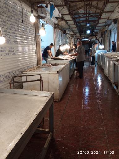 عکس بازار ماهی فروشان بوشهر
