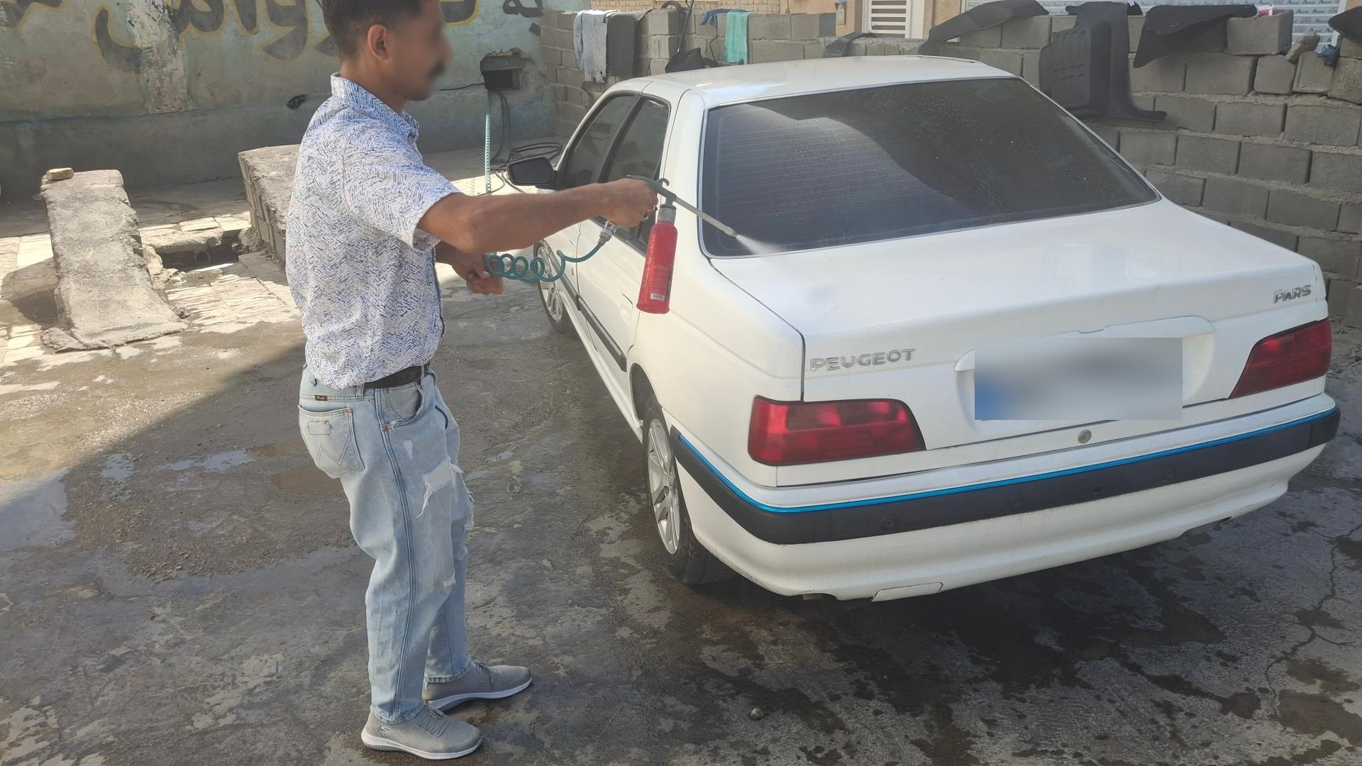 عکس کارواش تمیز ممیز