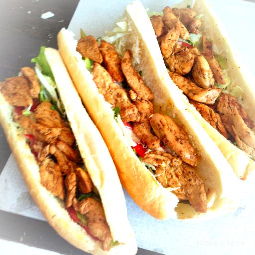 عکس فست فود زغالی آفتابگردان