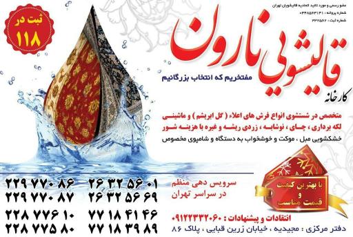 عکس قالیشویی نارون