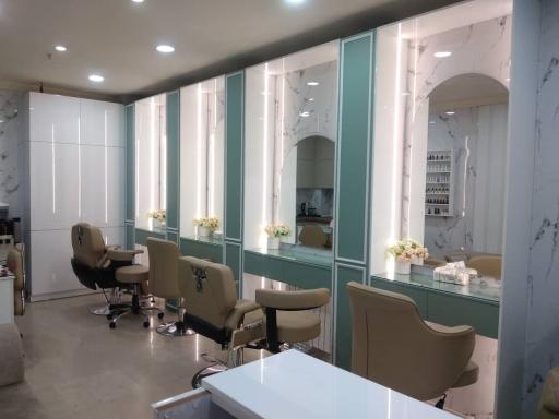 عکس سالن زیبایی اله رنگین کمان 