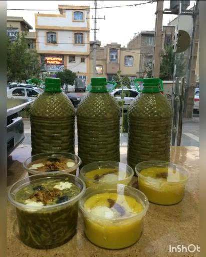 عکس آش و آش کارده سنتی کازرون