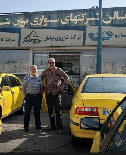 عکس سواری کرایه نسیم نور(محبان) تاکسی بین شهری