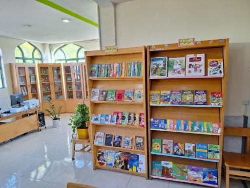 عکس کتابخانه مسجد حضرت عباس