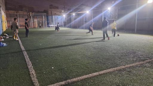 عکس زمین ورزشی فاطمیه