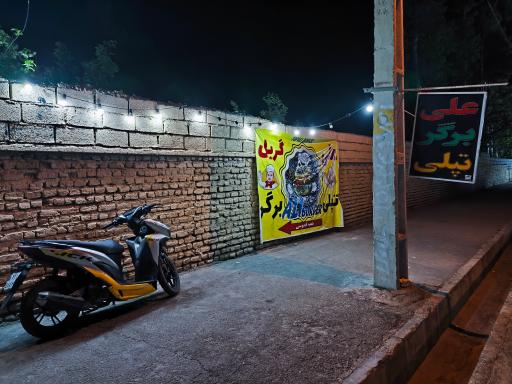 عکس علی برگر تپلی