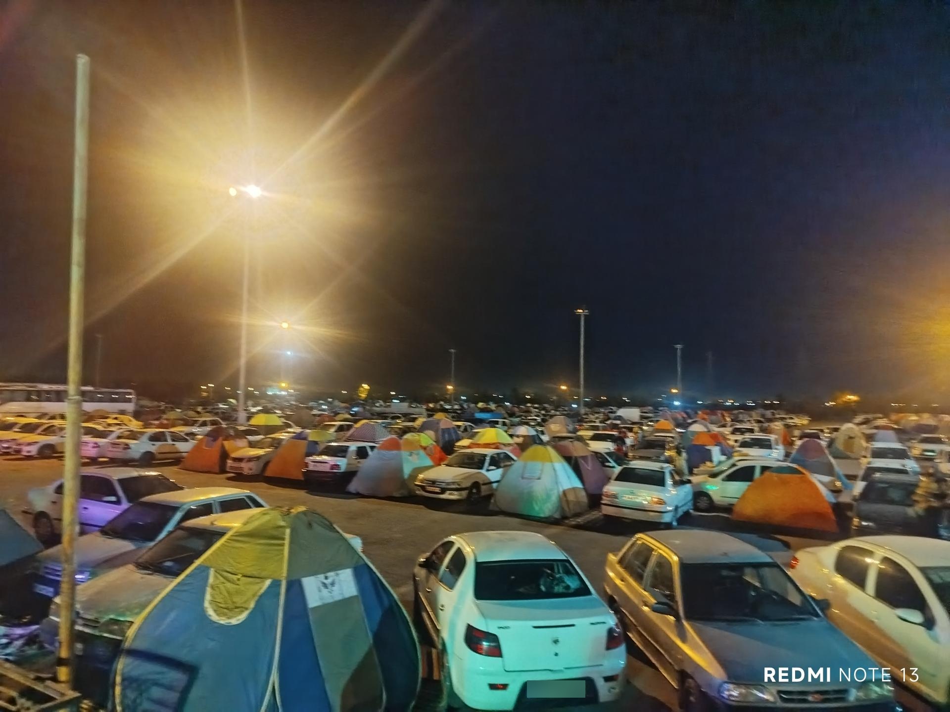 عکس پارکینگ شماره 4 اسکان مسافر