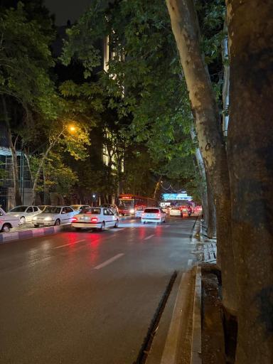 عکس سه راه زعفرانیه