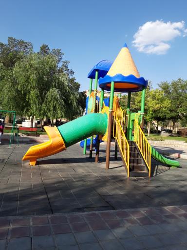 عکس پارک شب