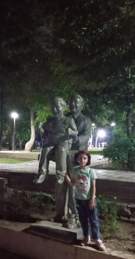 عکس پارک شب