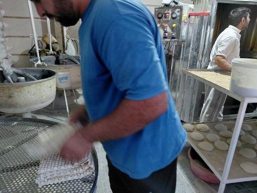 عکس نانوایی بشکنی