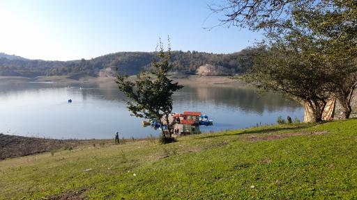 عکس دریاچه سد شیاده