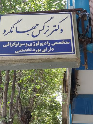 عکس سنوگرافی و رادیولوژی دکتر جهانگرد