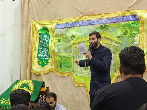 عکس هیئت حرم شهدای گمنام