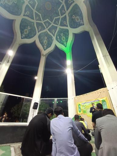 عکس هیئت حرم شهدای گمنام