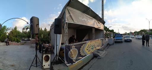 عکس هیئت حرم شهدای گمنام